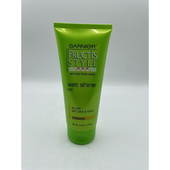 Garnier Fructis Style Wet Shine Gel Strong 6.8 Oz Rare Discontinued Bs254 - Picture 1 of 14